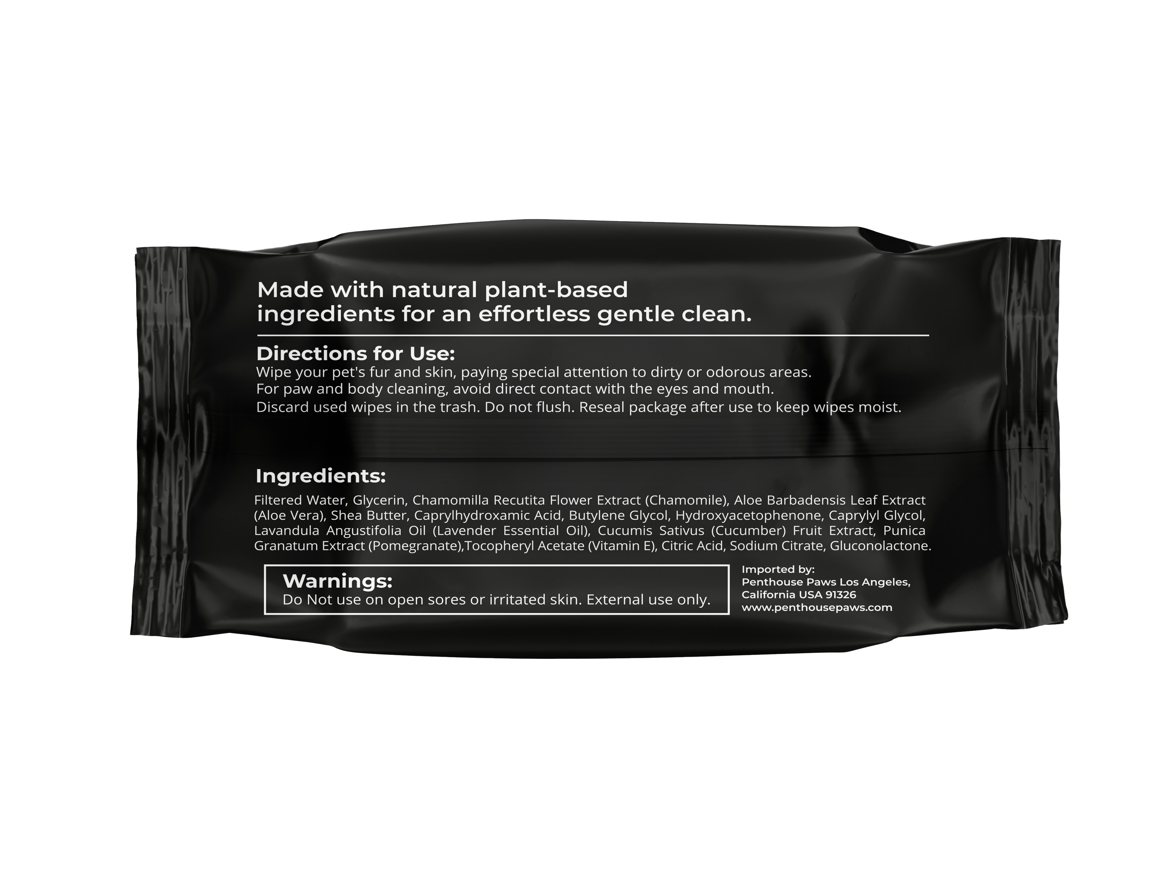 Paws &amp; Body Pet Wipes