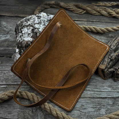 Leather Breast Plate with Belt