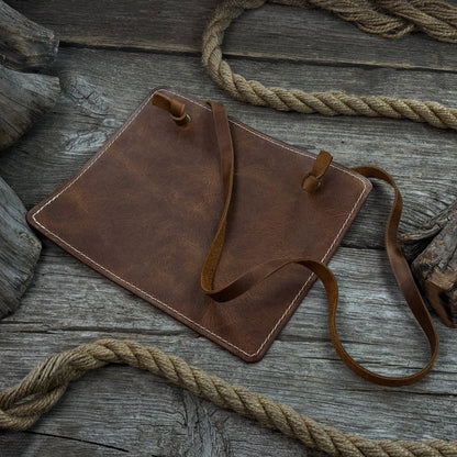 Leather Breast Plate with Belt