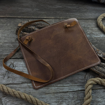 Leather Breast Plate with Belt