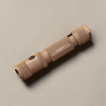 Powertac M5 Gen3 Tactical EDC Flashlight | 2030LM Super Bright | Auto-Magnetic Charge | IPX8 Waterproof &amp; 2M Drop Resistant | 1-Inch Picatinny Mount Compatible