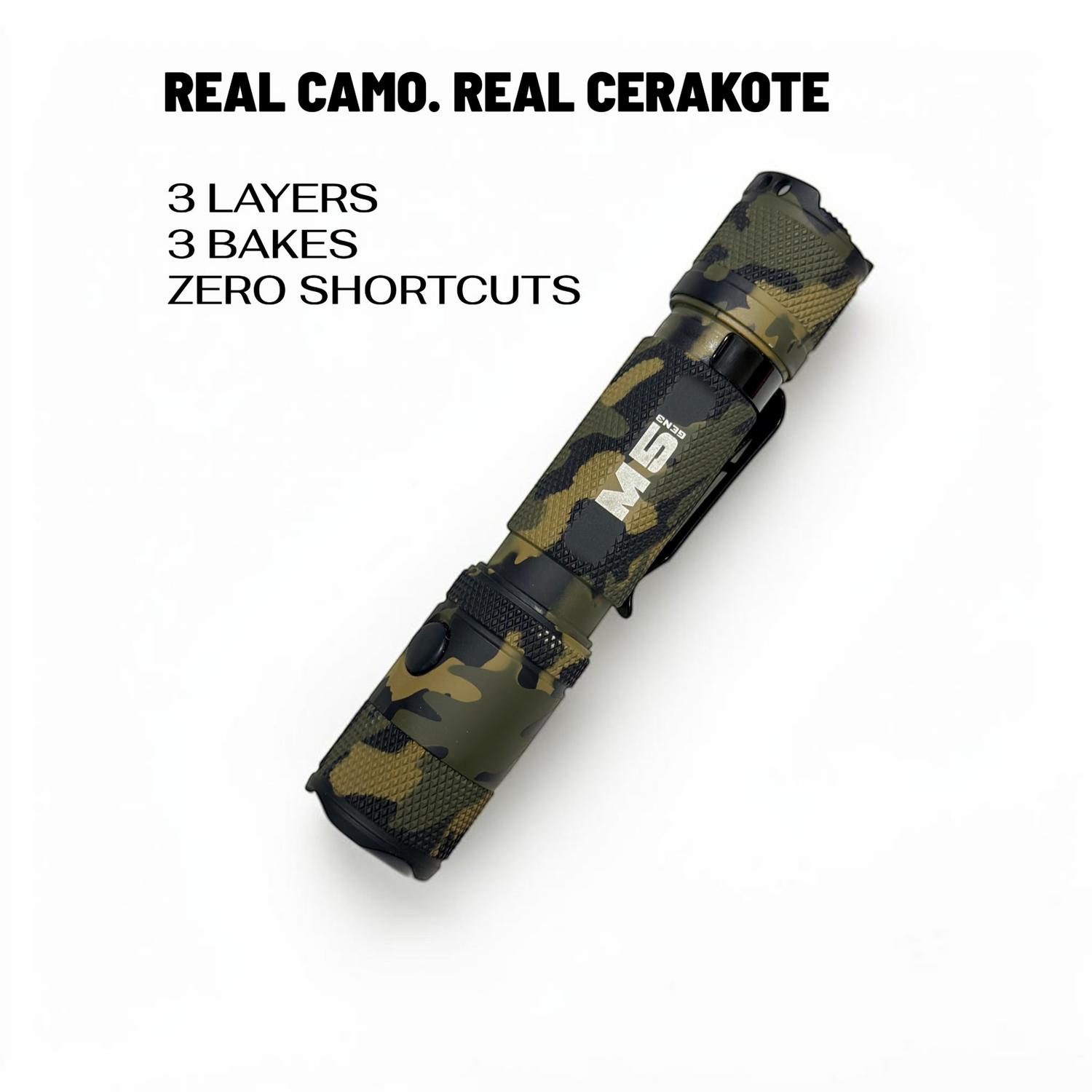 Powertac M5 Gen3 Tactical EDC Flashlight | 2030 Lumens
