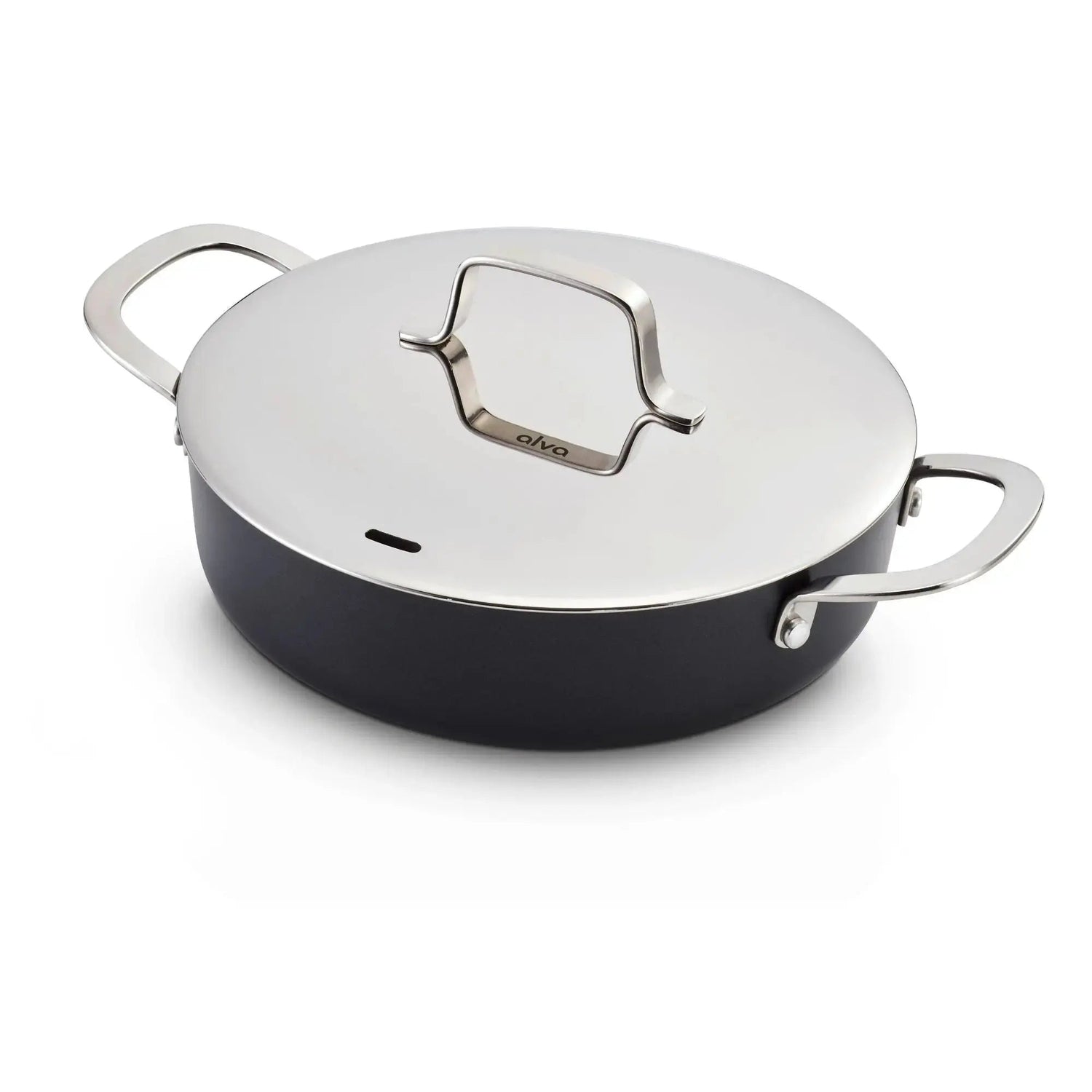 Ceramic Nonstick Sauté Pan with Lid, 3.5-Qt