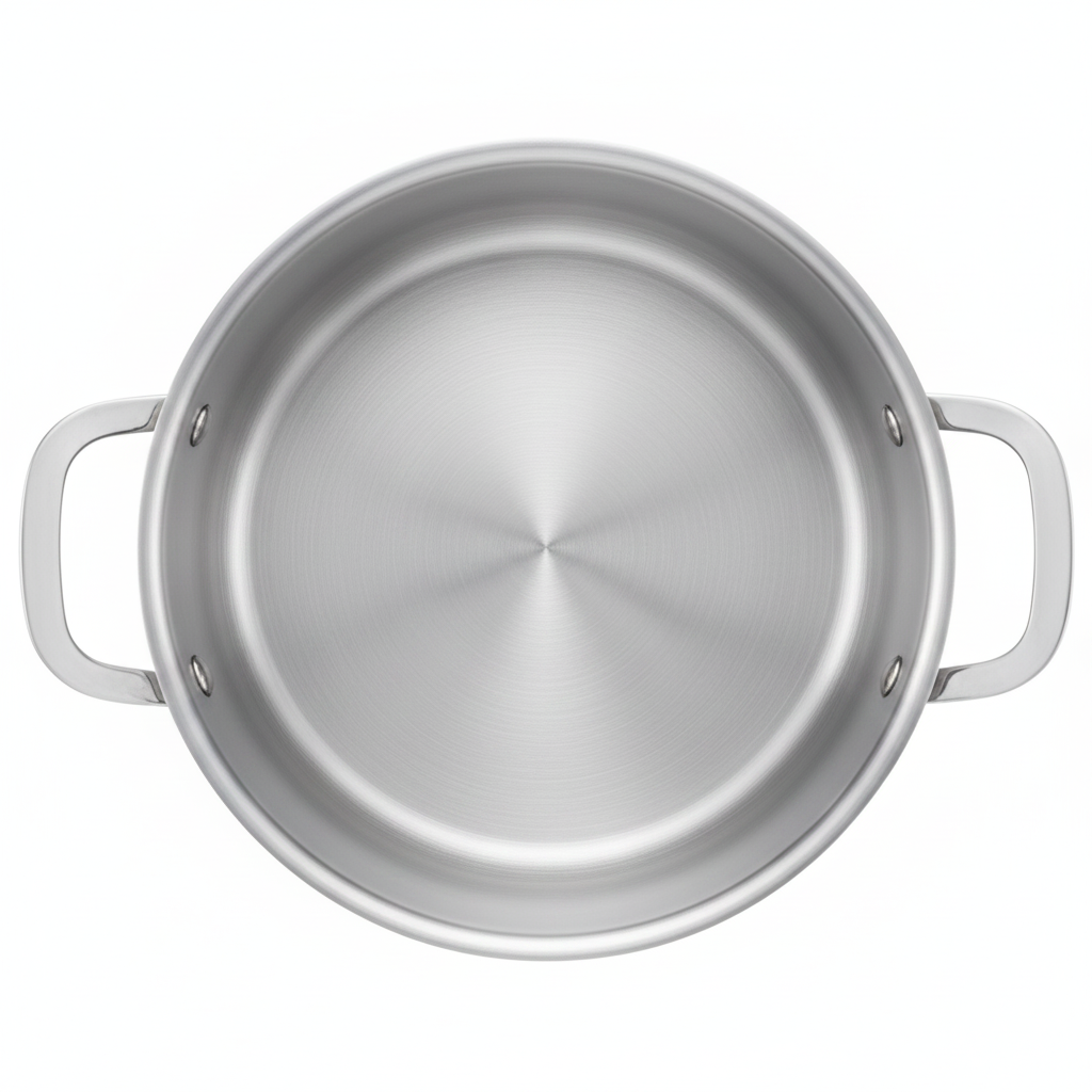 5-Ply Stainless Steel Stock Pot with Lid, 7-Qt