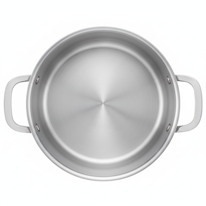 5-Ply Stainless Steel Stock Pot with Lid, 7-Qt
