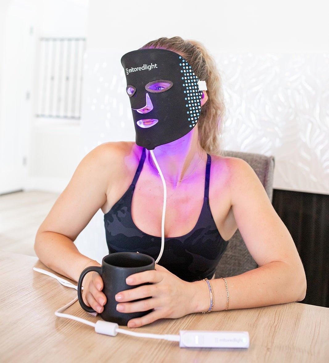 MitoCLEAR® Red Light Therapy Mask | With Blue Light Therapy for Acne