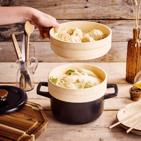 Nori Cocotte Dutch Oven &amp; Steamer Basket