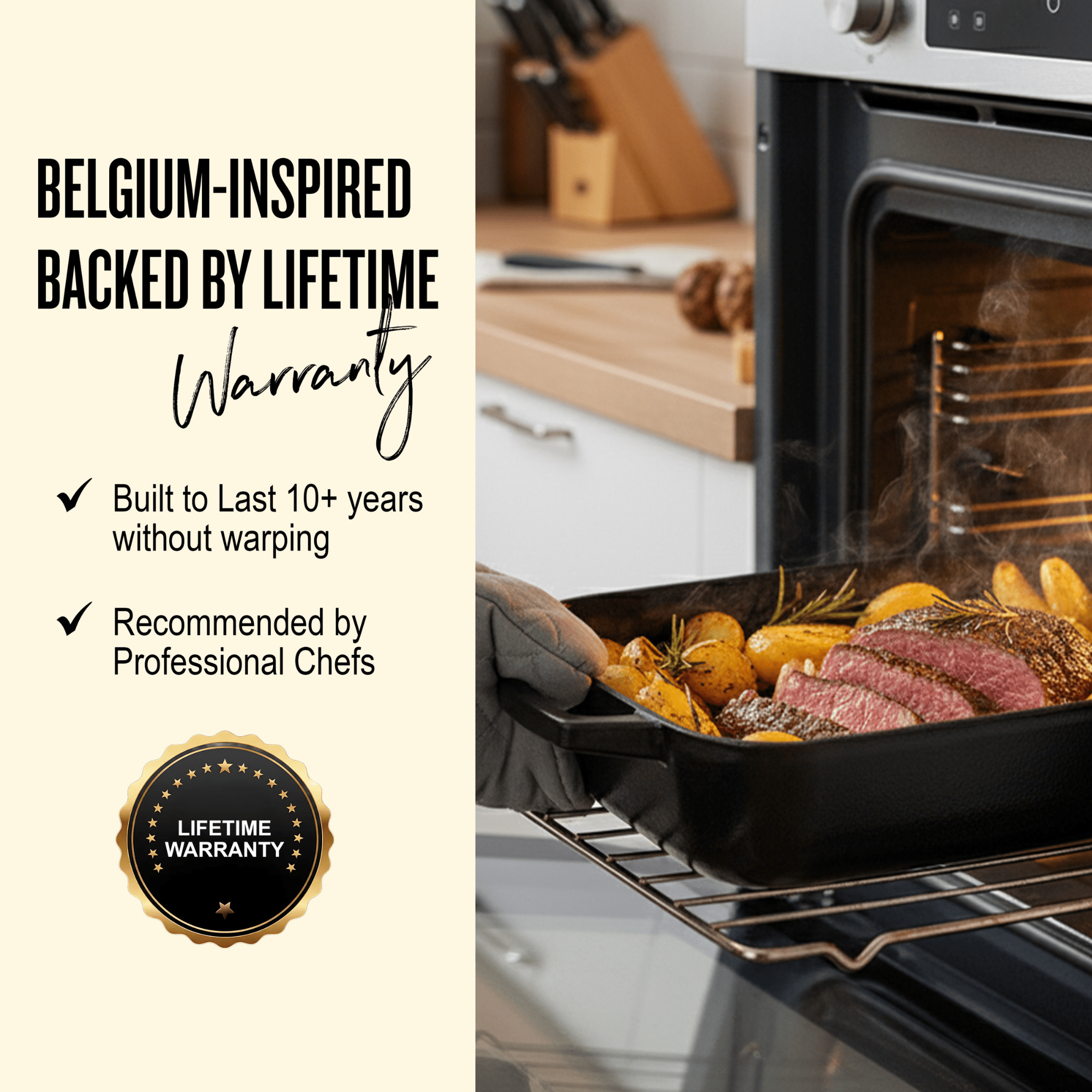 Nori 12 x 8&quot; Roasting  Pan