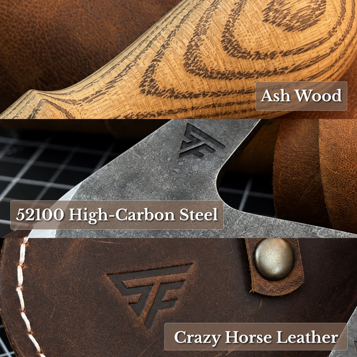 Professional Leather Crafting Half Round Knife, 10.5 cm (4.1 inches)