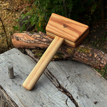 Quiet 23 oz Wooden Mallet (Mallet Tool)