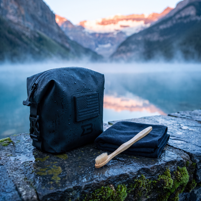 Waterproof Field Kit, IP67 Leakproof Zipper Pouch for Toiletries, Travel, First Aid, Tech Gear and Outdoor Essentials