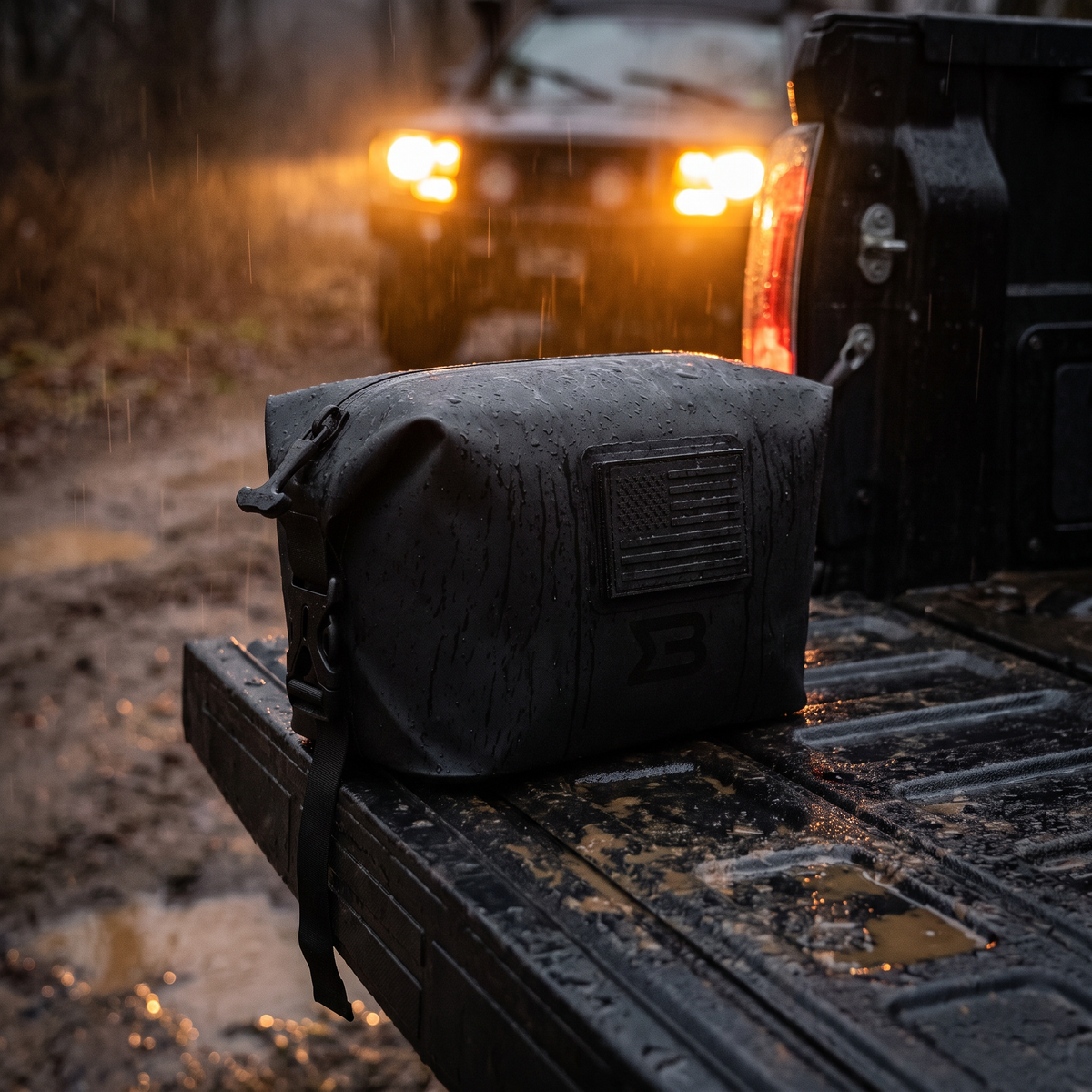 Waterproof Field Kit, IP67 Leakproof Zipper Pouch for Toiletries, Travel, First Aid, Tech Gear and Outdoor Essentials
