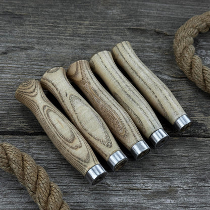 Set of 5 Ash Handles – Ideal for Carving Knives &amp; Hand Tool Repair