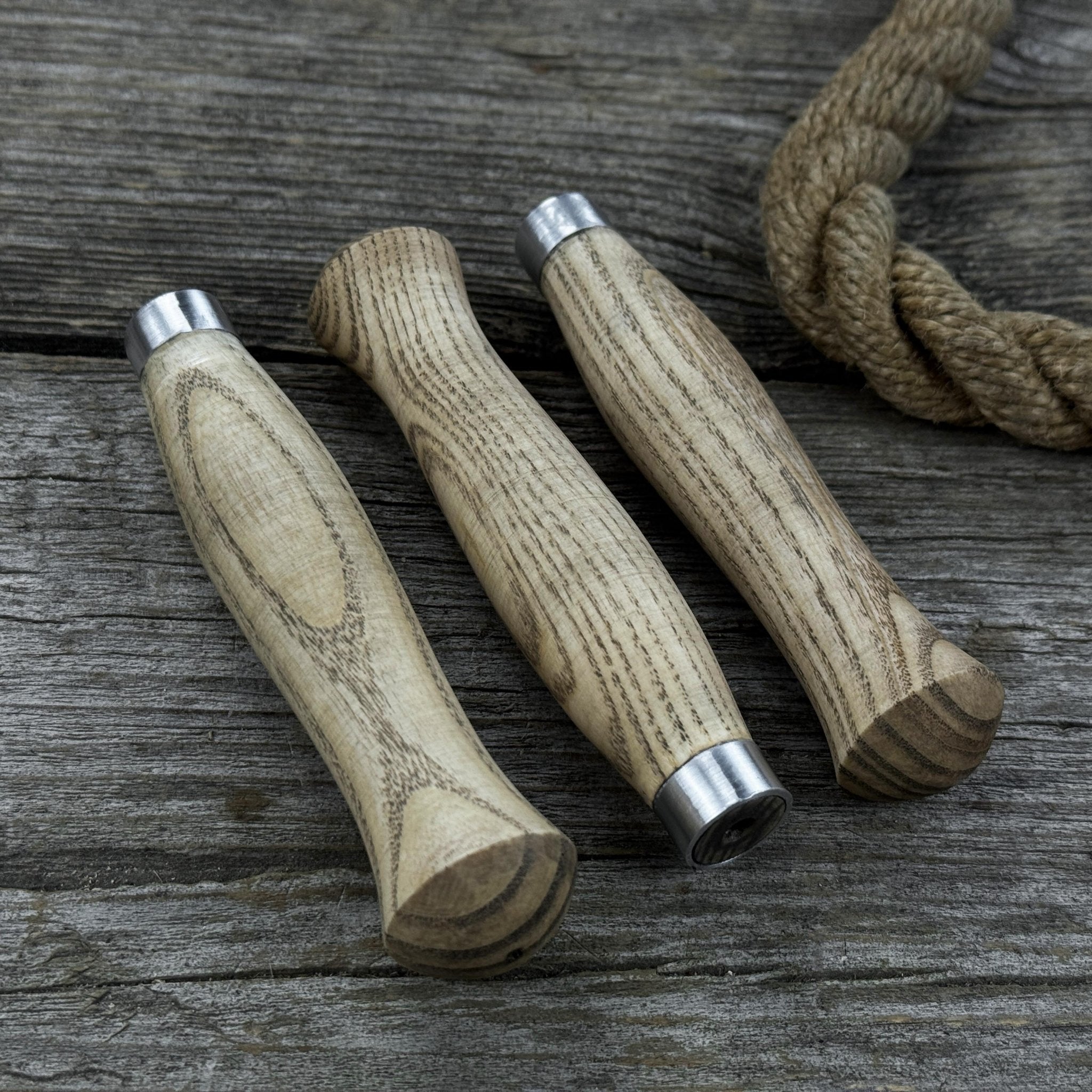 Set of 5 Ash Handles – Ideal for Carving Knives &amp; Hand Tool Repair