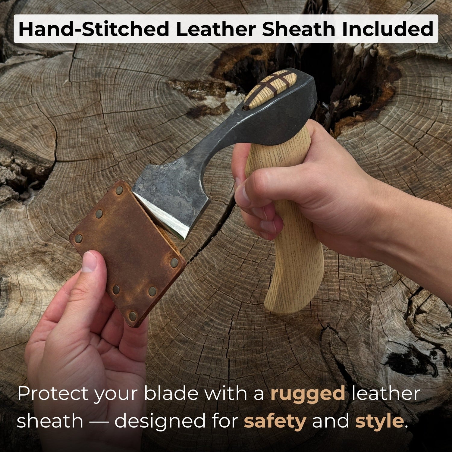 Small Adze with Straight (Flat) Blade, 5.5 cm (2.2 in)