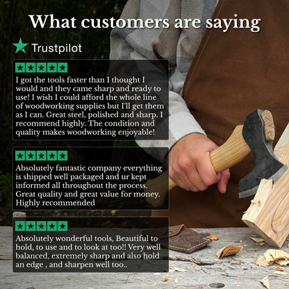 Small Carving Axe, 0.54 kg (1.19 lbs)