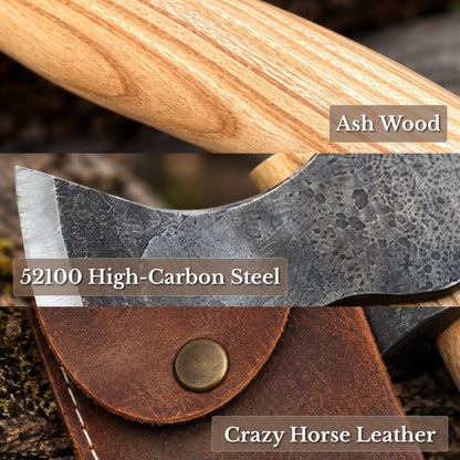 Small Carving Axe, 0.54 kg (1.19 lbs)