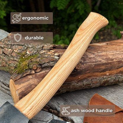 Small Carving Axe, 0.65 kg (1.43 lb)