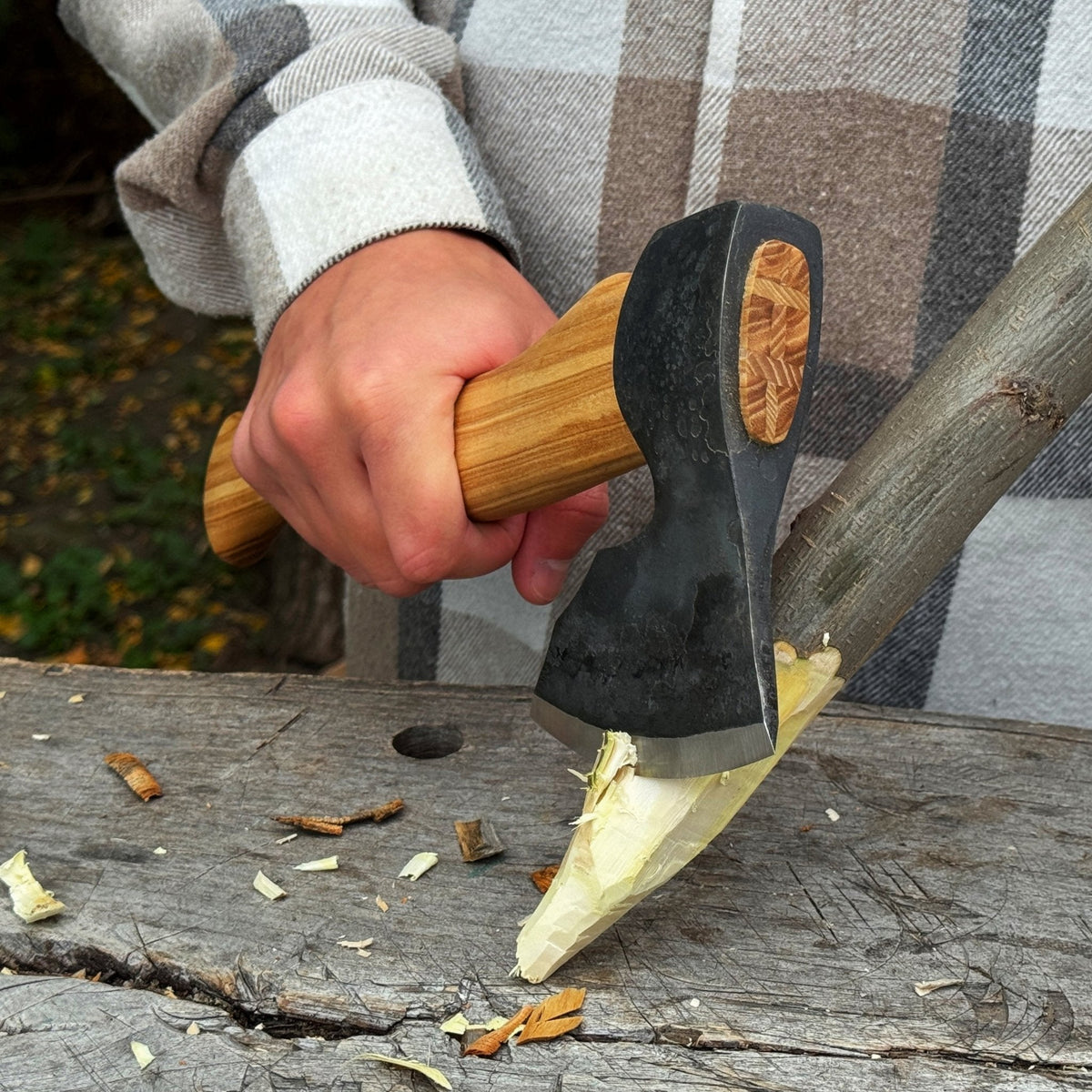 Small Carving Axe, 0.66 kg (1.46 lb)