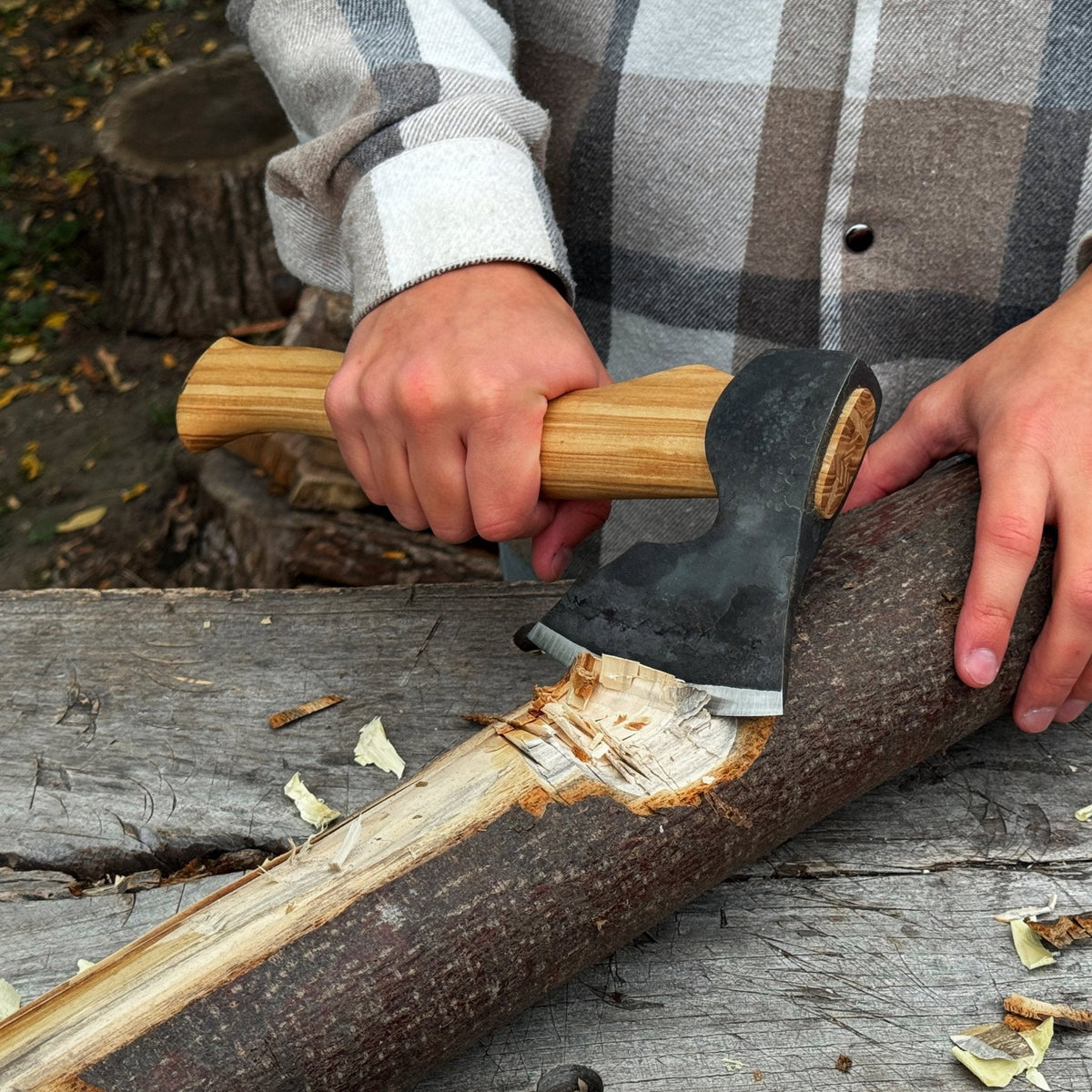 Small Carving Axe, 0.66 kg (1.46 lb)