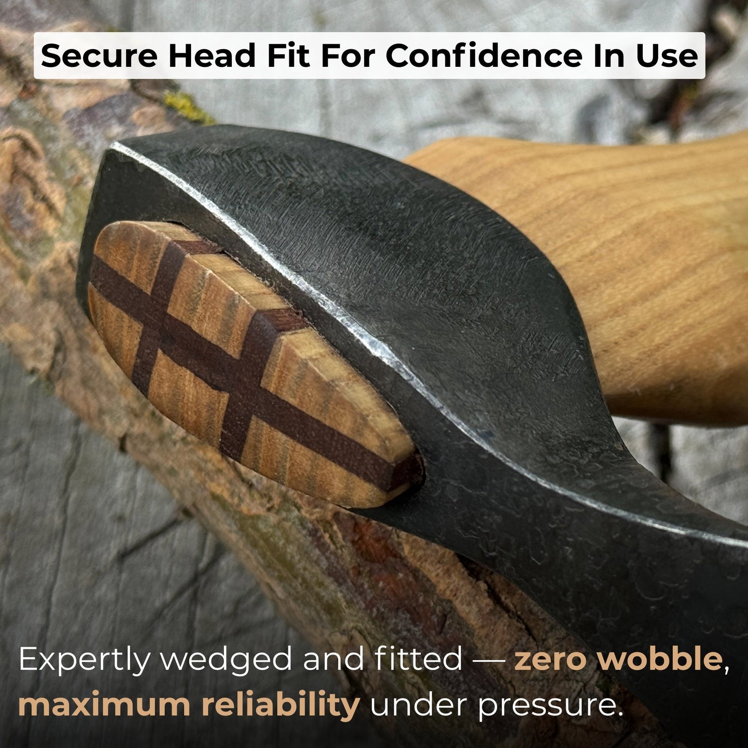 Small Kuksa Adze with Deep Curved (Round) Blade, 4.5 cm (1.8 in)