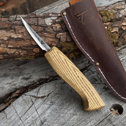 Small Sloyd Carving Knife, Blade 6.5 cm (2.56 inches)