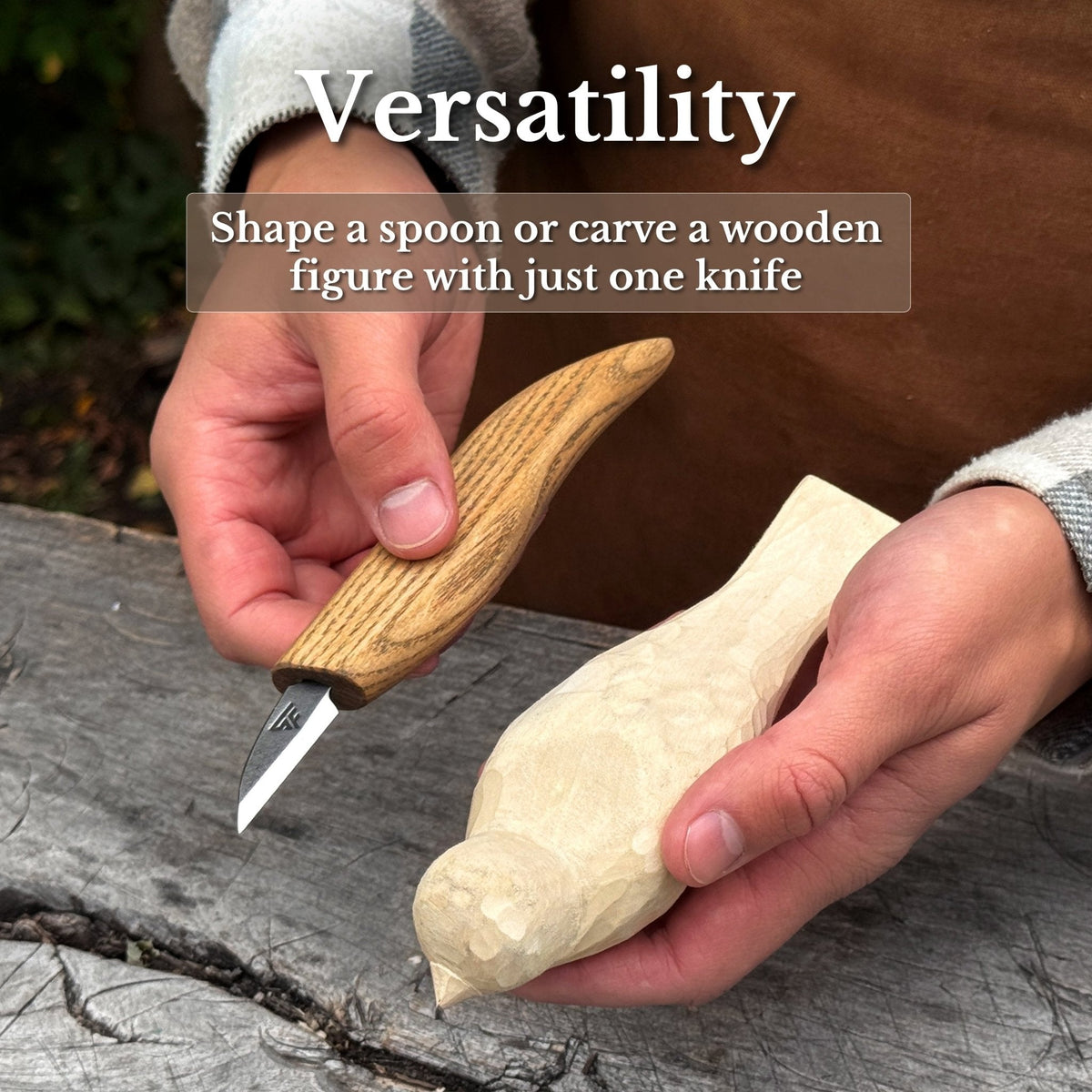 Small Whittling Carving Knife, 3.5 cm (1.38 inches)
