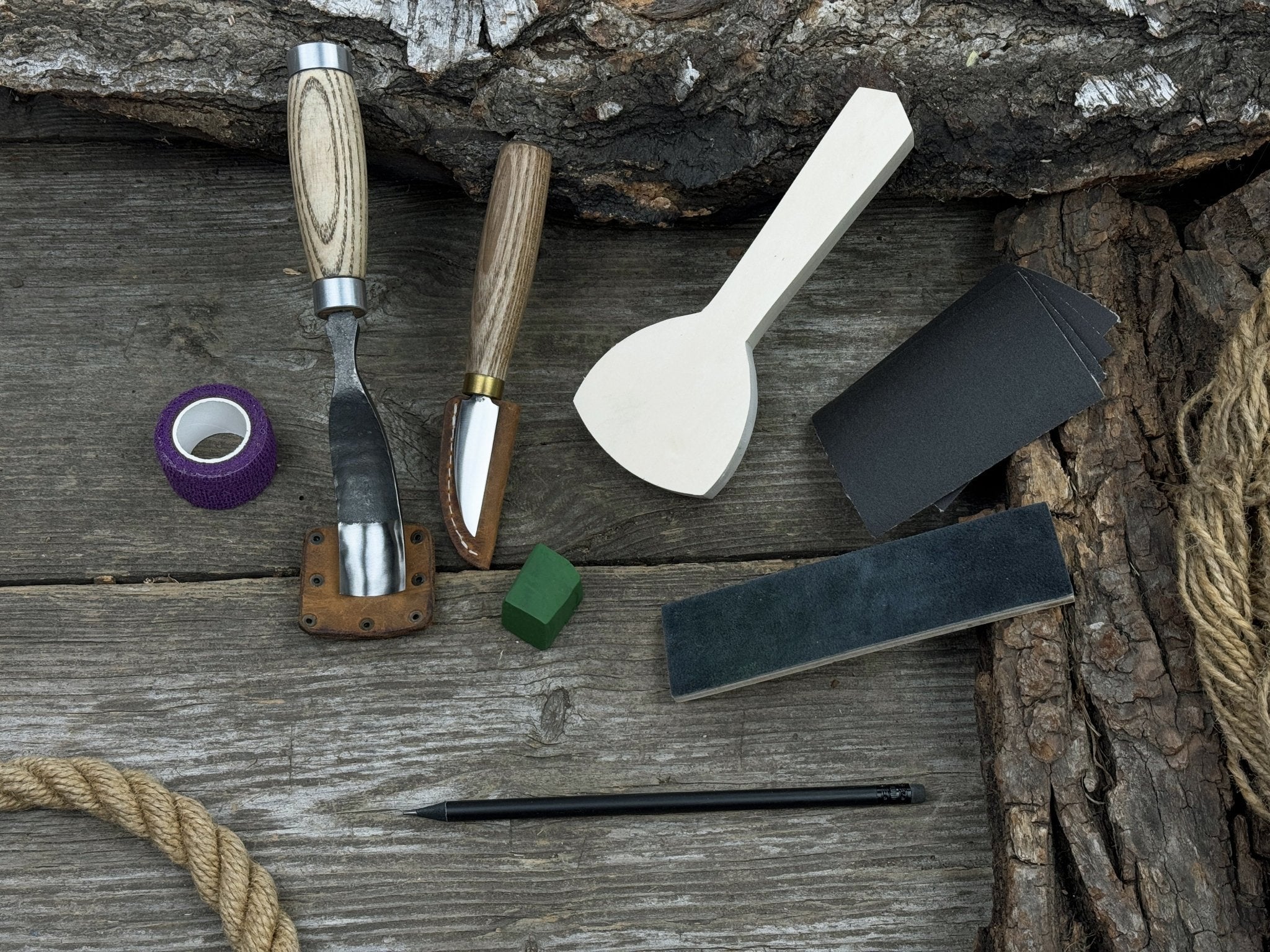 Spoon Carving Kit – All-in-One Whittling Starter Set for Beginners, Adults &amp; Kids