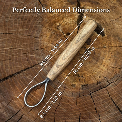 Spoon Carving Scorp Knife, ⌀3.5 cm (1.4 inches)