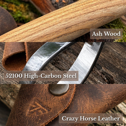 Spoon Carving Scorp Knife, ⌀3.5 cm (1.4 inches)