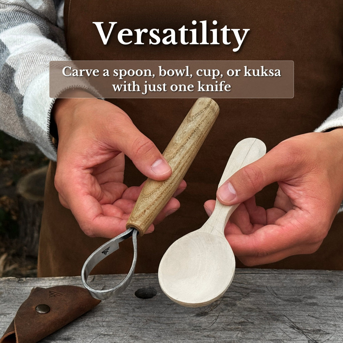 Spoon Carving Scorp Knife, ⌀3.5 cm (1.4 inches)