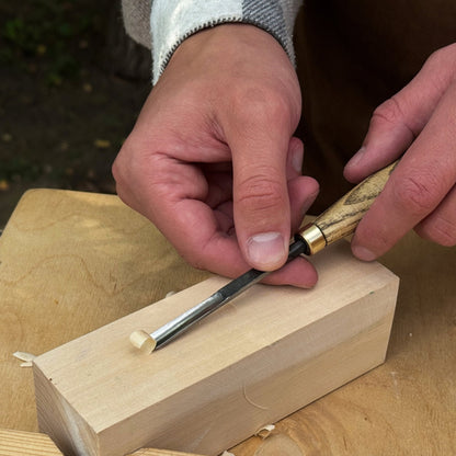 Straight Wood Carving Gouge, 5-12 mm / 0.20-0.47 in