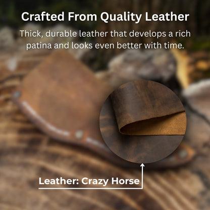 Universal Leather Knife Sheath