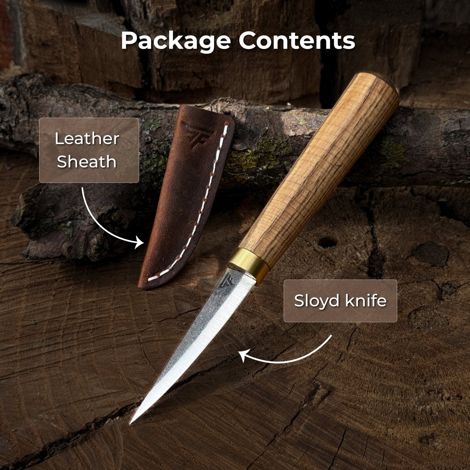 Whittling Sloyd Knife, 7.5 cm (2.95 inches)
