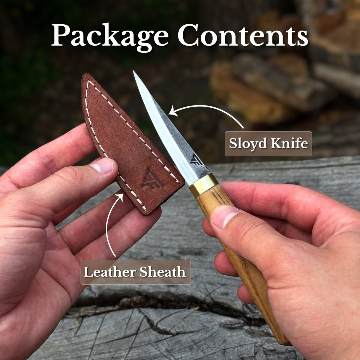 Whittling Sloyd Knife, 7.5 cm (2.95 inches)