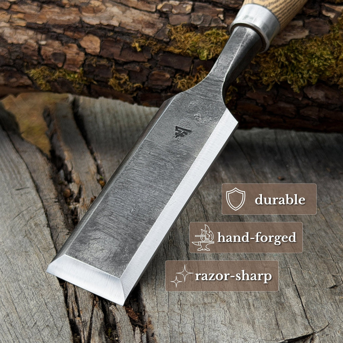 Wood Carving Chisel, 10 - 50 mm (0.39 - 1.97 inches)