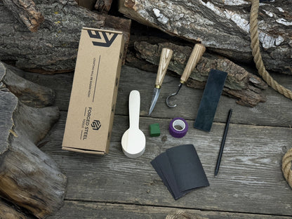 Wood Whittling Kit For Beginners – Spoon Carving Edition