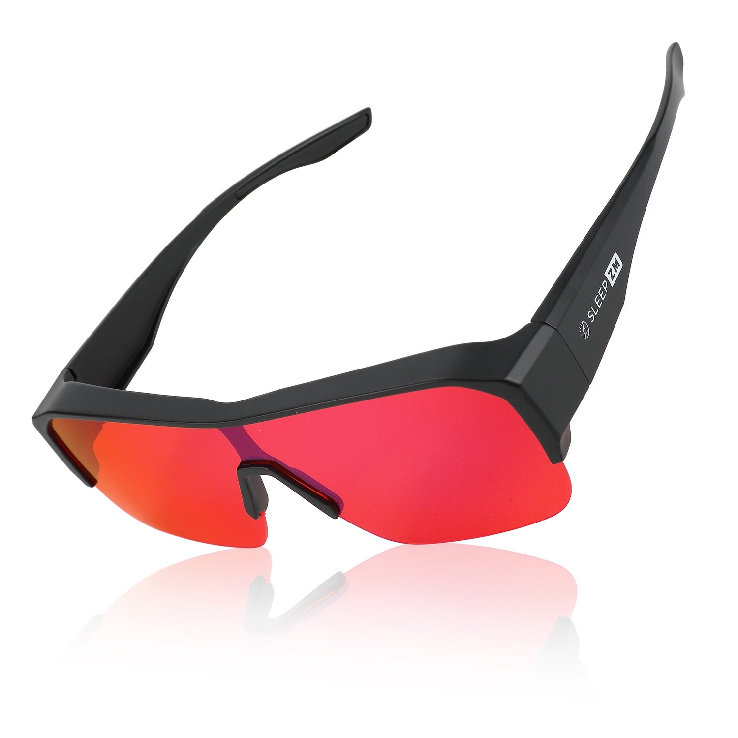 Night-time Max XXL Fit Over Blue Light Blocking Glasses - Black