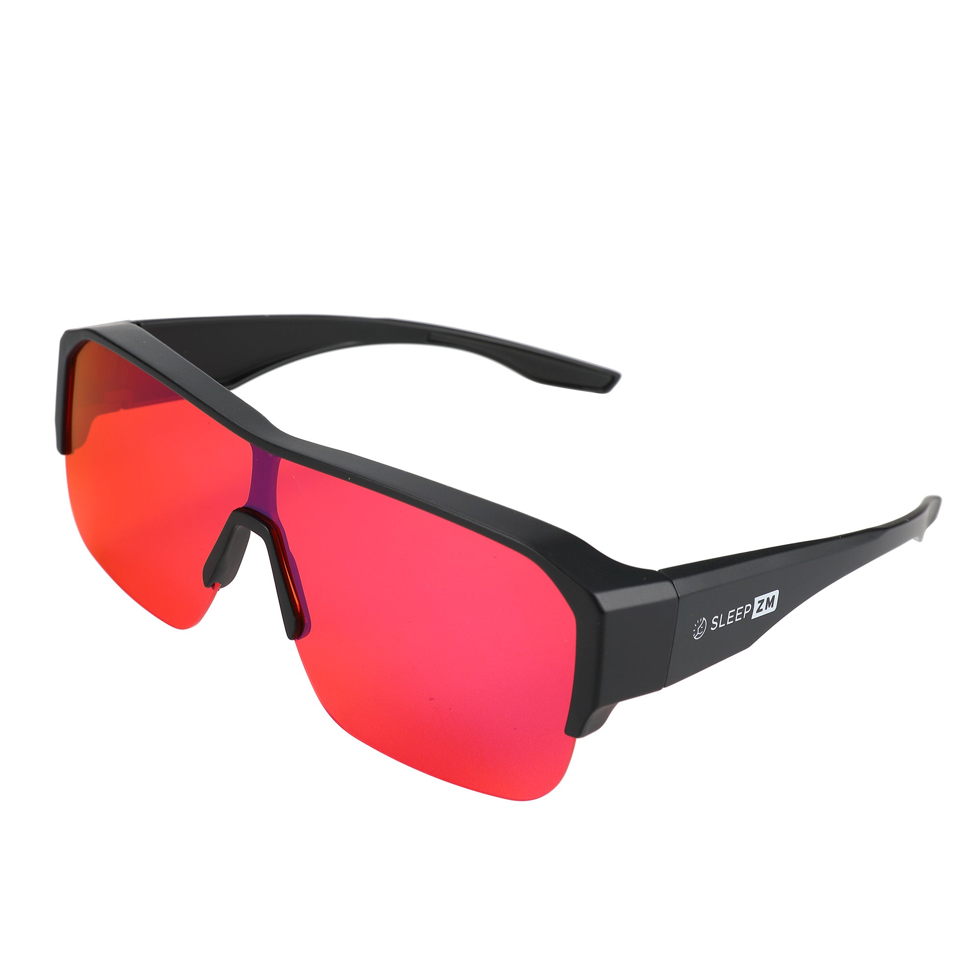 Night-time Max XXL Fit Over Blue Light Blocking Glasses - Black