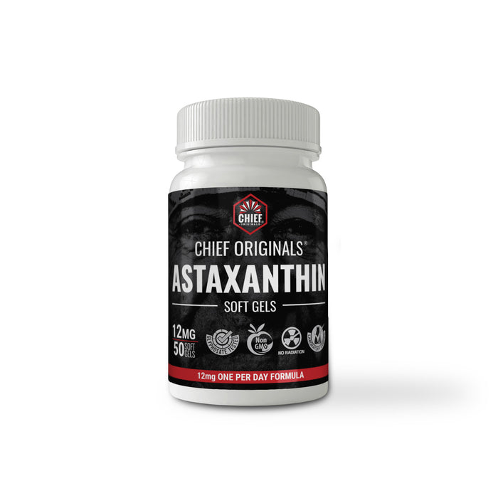 Astaxanthin 12mg 50 Softgels - Supports Joint, Skin & Eye Health (6-Pack)