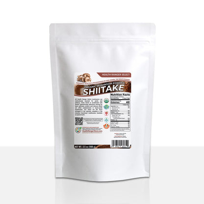 Organic Shiitake Mushroom Powder 3.5 oz (100g)