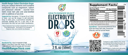 Electrolyte Drops 2 fl oz (59ml) (3-Pack)