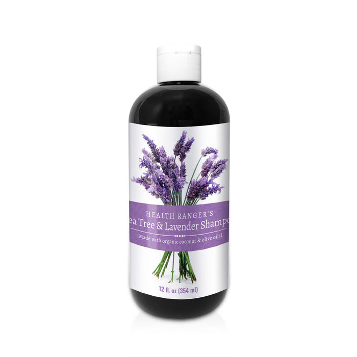 Health Ranger's Tea Tree and Lavender Shampoo 12 oz (3-Pack)