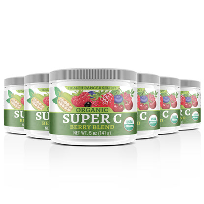 Organic Super C Berry Blend 5oz (141g) (6-Pack)