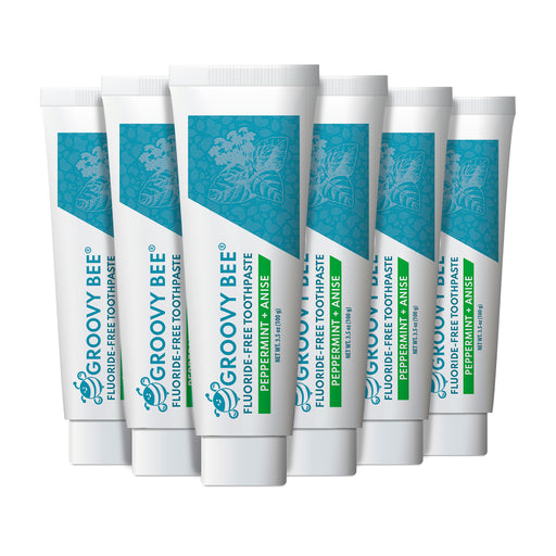 All Natural Fluoride-Free Toothpaste (Peppermint + Aniseed flavor ...