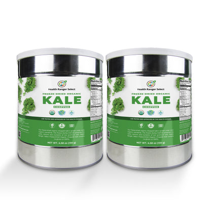 Freeze-Dried Organic Chopped Kale 4.58 oz (130g) (10