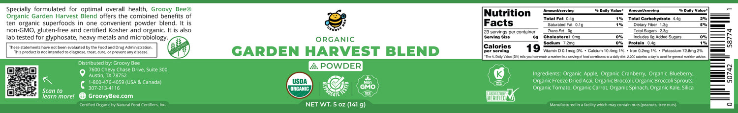 Garden Harvest Blend 5 oz (141g) (6-Pack)