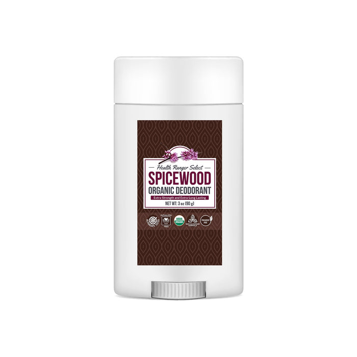 Organic Spicewood Deodorant 3 oz (90 g) (3-Pack)