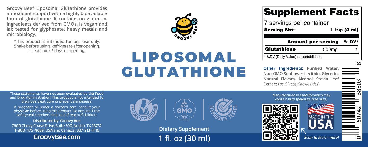 Liposomal Glutathione 1 fl. oz (30ml) (3-Pack)
