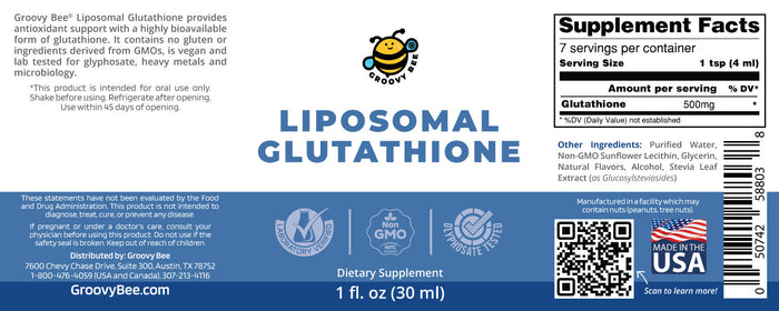 Liposomal Glutathione 1 fl. oz (30ml) (3-Pack)